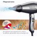 Valera Swiss Silent Jet 8600 Professional Hair Dryer - 2400W AC Motor 3 Heat Settings Ion Generator Platinum Colors - Buy Internationally - Buy Online on GoSupps.com