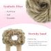 Buy Tess Hair Part with Rubber Band 55g - Medium Blonde Synthetic Hair Extension for Women & Girls | Large Bun Hair Tie - Buy Online on GoSupps.com