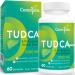 TUDCA Liver Support Supplements 1000mg - 60 Vegan Capsules TUDCA Bile Salts with Milk Thistle Herbal Blend Formula for Liver Cleanse Detox & Repair 60 Count (Pack of 1)