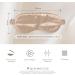 SilkSleek 22 Momme Pure Silk Eye Mask for Sleeping | 100% Mulberry Silk, Super Soft & Comfortable | Blackout Sleep Mask in Gift Box (Champagne) - Buy Online on GoSupps.com