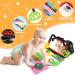 Buy Venditer Baby Toys 0-12 Months | Montessori Black & White Contrast Baby Mirror & Crackling Book for 1-2 Year Olds - Buy Online on GoSupps.com