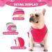 Skxeo Christmas Dog Sweater Costume - Warm Knitted Winter Sweater for Puppies & Cats - XS Pink - Perfect New Year Pet Clothing - Buy Online on GoSupps.com