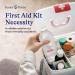 Foster & Thrive 91% Isopropyl Alcohol | First Aid Antiseptic for Cuts Scrapes & Burns - 16 Fl. oz - Safe & Effective - Buy Online on GoSupps.com