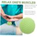 Minkissy Massage Ball Set - 2 Pieces for Foot & Back Relief Deep Tissue Muscle Massage TPE Yoga & Fitness Balls - Buy Online on GoSupps.com