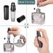 BRARIOS Perfume Atomiser Refillable Travel Size Portable Atomiser Spray Mini Empty Perfume Bottle Leak Proof Cologne Dispenser for Women and Men 5ml(J-Black) Black02 - Buy Online on GoSupps.com