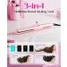 Wavytalk 1 Inch Curling Iron & Hair Straightener 2-in-1 | Airflow Styler with 360 Cooling | Perfect Curls for All Hair Types - Pink - Buy Online on GoSupps.com