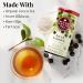 The Republic of Tea Acai Berry Green Tea 50 Tea Bags Tin | Gourmet Caffeinated Superfruit Tea - 50 Count - Buy Online on GoSupps.com
