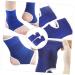 3 Pairs Sports Ankle Brace - Basketball Ankle Wraps & Foot Support for Maximum Protection | Durable Polyamide & Latex - Ideal for Autumn & Winter - Buy Online on GoSupps.com