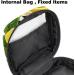 MUOOUM Menstrual Pad Bag | Sanitary Napkin & Tampon Organizer for Women & Girls (Banana Palm Leaf Stripe) - Multi-colored - Buy Online on GoSupps.com