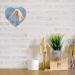 Qchomee Personalized Ceramic Photo Picture Frame Porcelain Portrait Plaque for Headstone Graves Indoor Monument Ornament Color Oval Memorial Tile Dad Mam Pet Dog Cat Heart-shaped - 5x4.7in - Buy Online on GoSupps.com