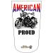 Amputee Stump Sock American Pride Ride V1 3Ply Stump Sock