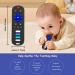 ROBBEAR Baby Teething Toys - Silicone Teethers for Babies 3-18 Months - TV Remote Control Shape Chew Toys - BPA Free Teether (Black/Grey/Purple) - Buy Online on GoSupps.com