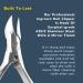 AVXIGO FIELD Professional Ingrown Toenail Clipper for Thick Nails and Seniors - Surgical Grade Stainless Steel with Compression Coil Spring & Curved Blade - Includes Microfiber Cloth - Buy Online on GoSupps.com