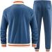 Dioxoib Men Track Suit Set | Long Sleeve Full-Zip Sweatsuit | Active Jacket & Pants | 2 Piece Outfit - Medium - Buy Online on GoSupps.com