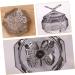 minkissy Crystal Glass Nail Dish Cup Dappen Dish for Acrylic Nails Nail Cups Dappen Dish Nail Liquid Nail Dappen Dish Nail Dish with Lids Acrylic Nail Tools Manicure Wash Pen Zinc Alloy - Buy Online on GoSupps.com