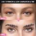 Reddhoon 4 in 1 Eyebrow and Eyelash Perm with Black Dye Kit - Long-lasting Results for 6-8 Weeks | Safe & Easy Brow Lamination, Tinting, and Lash Lift at Home Salon - Buy Online on GoSupps.com