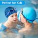 Buy Bath Cap Set for Kids | Comfortable Swimming Cap & Goggles | Ages 5-12 | Bath Hood for Boys & Girls - Buy Online on GoSupps.com
