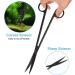 6-in-1 Aquarium Aquascape Tools Kit | Stainless Steel Plant Tweezers, Scissors, Scrapers | Fish Tank Cleaner Set with PH Paper & Net Bag - Buy Online on GoSupps.com