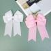 2 Pack 6 inch Bow Hair Clips Large Hair Bow Hair Barrette Clips for Women Girls White Hair Bows(White Pink) - Buy Online on GoSupps.com