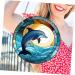 Abaodam 1 Set Dolphin Pendant Decor Dolphin Outdoor Pendant Porch Party Prop Acrylic Pendants Chic Ornaments - Buy Online on GoSupps.com