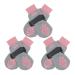 BEAUTYZOO Anti-Slip Dog Socks with Grips Traction Control for Small Medium Large Dogs, Non Skid Indoor Double Side Pet Paw Protector for Hardwood Floor Wear S/M Strawberry Pink