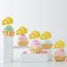 Set of 24 Cheese Cupcake Toppers for First Birthday Gold Glitter Cheese Sign Cupcake Toppers Cake Decorations for Baby Shower/Sweet Cheese Theme Birthday Supplies - Buy Online on GoSupps.com