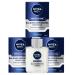 Nivea Men Protect & Care Balsam After Shave Men with Aloe Vera Vitamin E and Pro Vitamin B5 Moisturizing Bart Balam 3 bottles of 100 ml