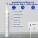 Tooth Whitening Light Set - Professional Bleaching Kit with 3 Toothpastes Rechargeable USB-C 6 Heads & 5 Modes for Polished Bright Teeth - Buy Online on GoSupps.com
