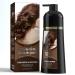 MOHOPE Reddish Browning Shampoo 14.1 Fl Oz ( 400ml ) | 100% Grey Coverage 3 In 1-Ammonia Free Revolutionary Instant Hair Dye | Semi Permanent Magically Only 20 Minutes Last 30 Days | Safe Natural Ingredients 14.1 Fl Oz (...
