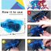Focopot Bike Cleaning Kit (9pcs) with Chain Cleaner - Bicycle Clean Brush Tools for Mountain, MTB, Road, BMX - Buy Online on GoSupps.com