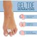 AllSett Health 8 Pack Toe Separators for Bunions - Toe Spacers for Bunion Relief and Toe Alignment - Buy Online on GoSupps.com