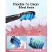Dnsly Electric Toothbrush Heads 7 Pack Compatible with Fairywill FW-507/508/551/917/959 & ATMOKO HP126A - Black - Buy Online on GoSupps.com