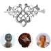 SHERCHPRY irish decor hair barrettes for thick hair wedding decoration retro decor hair jewelry hair Celtics Knots Hairpins crocodile skin hair stick silver hair vintage bracket woman - Buy Online on GoSupps.com