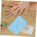 Mikinona 2pcs Nail Art Card Holder Stamping Plates Organizers Nail Template Bags Stamping Plates Storage Bag Cases Nail Plate Storage Bag Nail Art Stamper Pouches Pu Printing Printed Bag Sky-blue 14.5X9.5X1.8CM - Buy Online on GoSupps.com