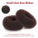 Aivwis 6 Pcs Small Hair Bun Maker Set for Kids | DIY Hair Styles Magic Twist Styling Accessories | Includes 20 Bobby Pins - Brown - Buy Online on GoSupps.com