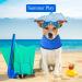 2pcs Large Dog Cooling Bandana Set - Breathable Pet Ice Scarf for Summer - Chill Out Neck Wrap Vest for Dogs & Cats (Neck Girth 16-22 inch) - Buy Online on GoSupps.com
