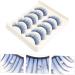 HONMEET 5 Pairs Cosplay Lashes Fake Eyelashes Reusable Black Eyelashes Rhinestone Eyelashes Natural False Eyelashes Soft Light Fake Lash Segmented False Eyelashes 5d False Eyelashes Fiber - Buy Online on GoSupps.com