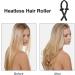 AOT Heatless Curlers Headband - Flower Patten Elastic Hair Band for DIY Soft Wave Curls - No Heat Rollers Rod for Long & Medium Hair (Black) - Buy Online on GoSupps.com