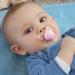 MAM Skin Soft Silicone Pacifier Set for Newborns - Extra Small 0-2 Months - 4 Pack with Sterilization Transport Boxes - Perfect for Baby Girls - Buy Online on GoSupps.com