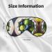 Fruit Picture Sleep Mask - Adjustable Breathable & Fashionable Eye Mask for Comfortable Sleep | International Shipping Available - Buy Online on GoSupps.com