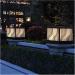 Courtyard Light Solar LED Pillar Light Classic Square Column Head Lamp IP65 Waterproof Outdoor Column Lamp Garden Grass Pillar Lantern for Courtyard Villa Decoration Landscape Lamp - Buy Online on GoSupps.com