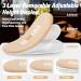 Buy Heel Lift Insoles - Height Increase Shoe Lifts for Men & Women | Relieve Heel Pain & Fix Leg Length Discrepancy - Buy Online on GoSupps.com