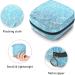 Shop Beautiful Blue Women's Storage Bags | Portable Period Kit Holder - Perfect for Travel & Organizing Feminine Products - Buy Online on GoSupps.com