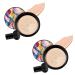 Indicativet 2024 New Mushroom Head Air Cushion CC Cream Air Cushion CC Cream Mushroom Head Indicativet Makeup Matte Moisturizing Concealer Beauty Cream Foundation (Natural Color 2pcs)