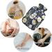 NAANLE 2L Hot Water Bottle with Cover - Watercolor Spring Flower Design | Pain Relief for Menstrual Cramps & Heat Therapy - Buy Online on GoSupps.com