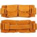 Electrician Waist Bag Good Protection Compact Size Fanny Pack Tool Wear Resistant for Joinery Construction Site - Buy Online on GoSupps.com