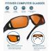 BLUELESS Fitover Glasses 100% Blue Light Blocking Computer Glasses & Orange Tinted Sleep Glasses | Black 05 - Buy Online on GoSupps.com