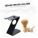 Premium Acrylic Brush Holder & Razor Stand | Universal Beard & Shaving Brush Organizer - Buy Online on GoSupps.com