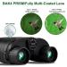15x25 Waterproof Binoculars for Adults & Kids | Low Light Night Vision | Durable & Clear for Outdoor Sports, Concerts, Bird Watching - Black - Buy Online on GoSupps.com