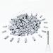 Sanding Bands for Nail Drill Nail Drill Bits Set Corfulra Newest Small Sanding Bands with Mandrel Bit 100 pcs 180 Fine Grits for Natural Nail Nail Accessories of Nail Tech Must Haves White